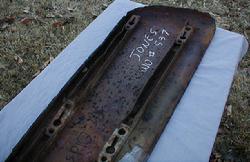 1936 Olds running board underside