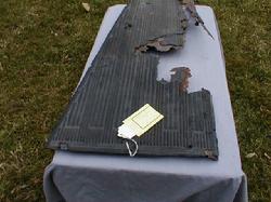 1937 Chrysler running board mat